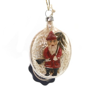 Marolin 2.25 In St Nicholas Vintage Looking Ornament Feather Tree Tree Ornaments