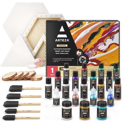 Arteza Neon Liquid Chalk Markers, Washable Paint Marker Set With