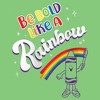 Girl's Crayola Be Bold Like a Rainbow T-Shirt - 2 of 4