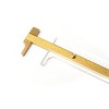 Acrylic Ruler/Caliper - Russell+Hazel: Clear Acrylic Desk Organizer, Office Supplies, Stationery Accessory - 2 of 3