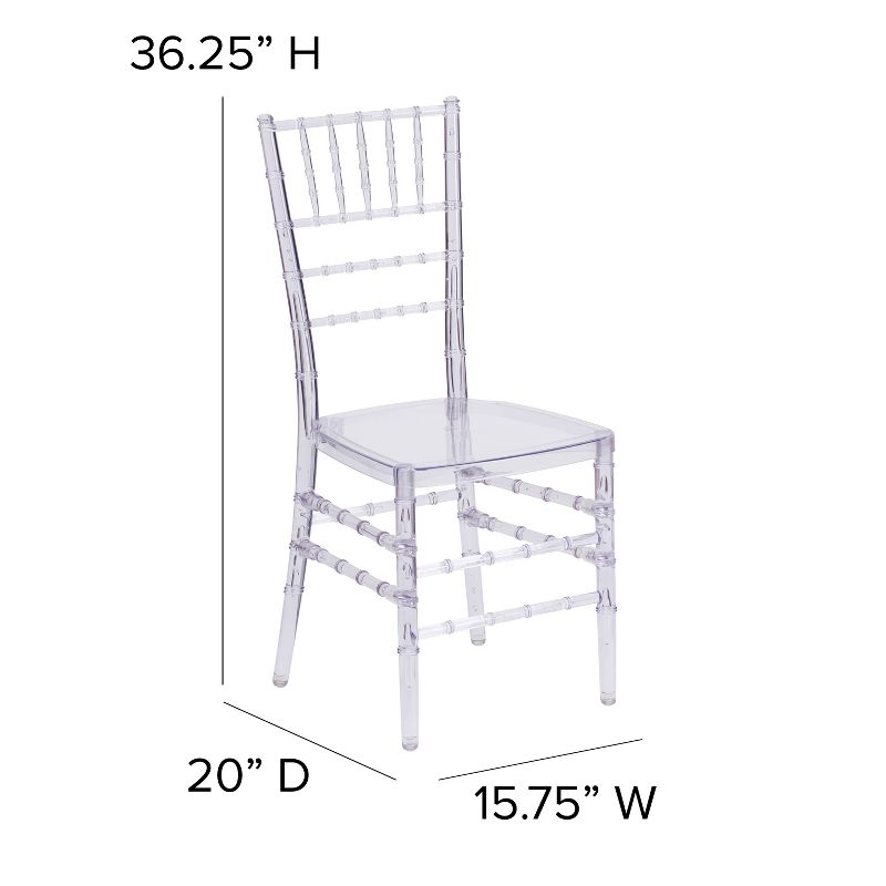 Flash Furniture Flash Elegance Stacking Chiavari Chair, 5 of 12