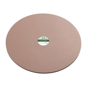 Crescent Garden 14 in. D Cork/Plastic Planter Mat Natural (Pack of 25) - 1 of 1