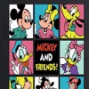Women's - Disney - Mickey and Friends Grid Short Sleeve Graphic T-Shirt - 2 of 4