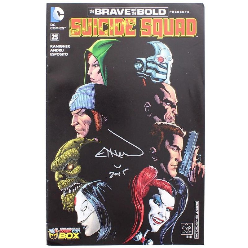 Toynk DC Comics Suicide Squad #25 | Comic Con Box Color Cover | AUTOGRAPHED, 1 of 2