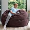 Big Joe Bean Bag Chair with Removeable Cover, Foam Filled, Multiple Sizes and Fabrics, All Ages - 2 of 4