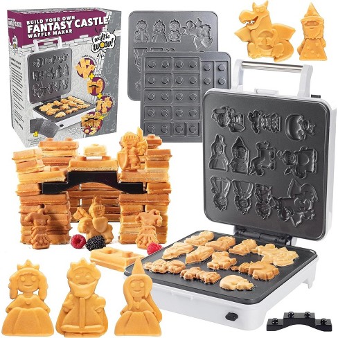 Waffle Wow Fantasy Castle Waffle Maker - Bake & Build Castle Of ...