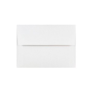 JAM Paper A6 Invitation Envelopes 4.75" x 6.5" White 31820C - 1 of 2