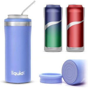 Grand Fusion Icy Bev Kooler Skinny Can Insulator - 1 of 3