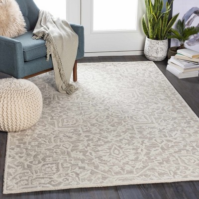 Hauteloom Rectangle Area Rug   Beige