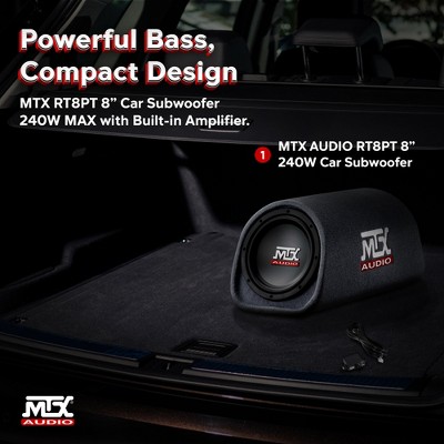 Bass Tube For Car MTX Audio 8