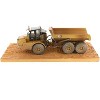 CAT Caterpillar 745 Articulated Truck with Operator (Dirty Version) "Weathered" Series 1/50 Diecast Model by Diecast Masters - 3 of 4