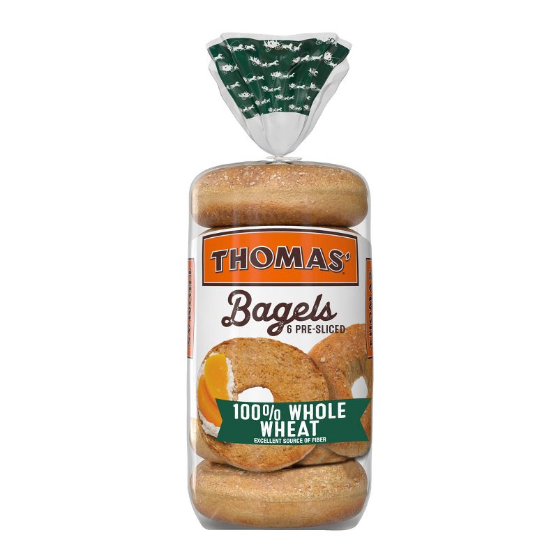 Thomas&#39; Whole Wheat Bagels - 20oz, 1 of 11
