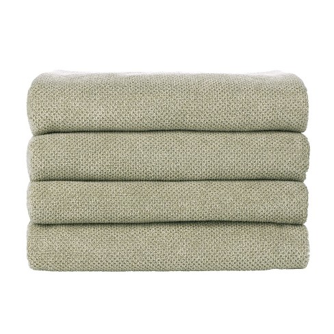 6pk Cotton Rayon From Bamboo Bath Towel Set Aqua - Cannon : Target