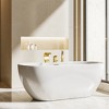 YAWWALK Single-Handle Tub-Mount Roman Tub Faucet with Hand Shower in - 2 of 4