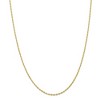 Black Bow Jewelry 1.85mm 10k Yellow Gold D/C Quadruple Rope Chain Necklace - 3 of 4