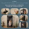 Lifepro Revivify Mini Steam Sauna  Foldable Personal Sauna Tent with Adjustable Heat, Timer, Chair, Mat, Remote & App Control - 2 of 4