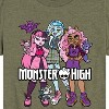 Boys' - Monster High - Group With Pets Short Sleeve Graphic T-Shirt - 2 of 4