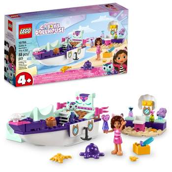 LEGO Gabby's Dollhouse Gabby & MerCat's Ship & Spa Building Toy 10786