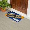 Evergreen Home of a Fan Buffalo Sabres 28" x 16" Woven PVC Indoor Outdoor Doormat - 4 of 4