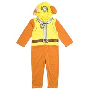 Nickelodeon Paw Patrol Skye Chase Marshall Zip Up Cosplay Coverall Toddler - 1 of 4
