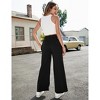 Clearlove Women Wide Leg Sweatpants High Waisted Baggy Pants Drawstring Athletic Joggers - 4 of 4
