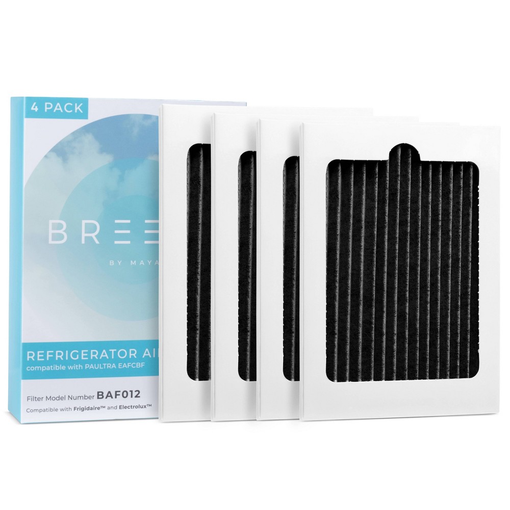 Breeze by MAYA Replacement Frigidaire/Electrolux EAFCBF Refrigerator Air Filter 4pk - BAF412