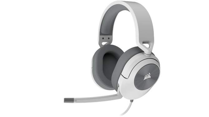 Corsair HS55 Surround Wired Gaming Headset for Xbox Series X|S/PlayStation 4/5/Nintendo Switch/PC - White, 2 of 16, play video