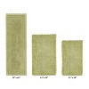 Lilly Crochet Collection 100% Cotton Tufted Reversible 3-Piece Bath Rug Set – Super Absorbent, Machine Washable Bathroom Mats with Crochet Pattern - 2 of 4