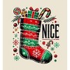Nice Christmas Stocking Men's Crew Neck Short Sleeve Tee - 2 of 2