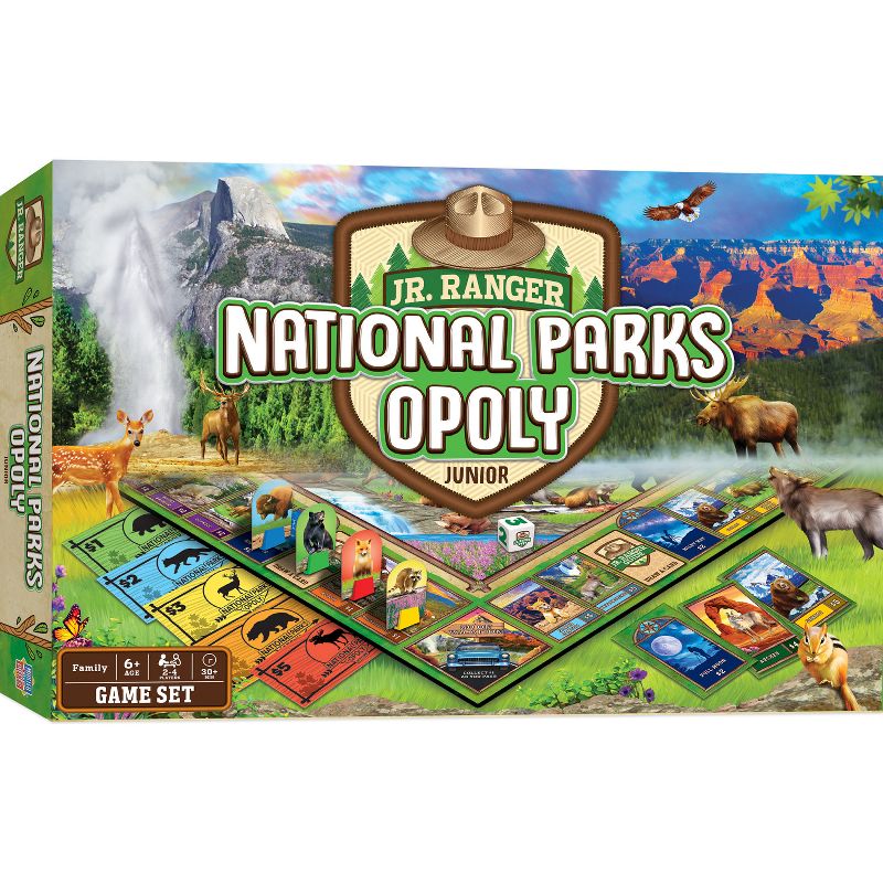 MasterPieces Kids Board Games - Junior Ranger National Parks Opoly Jr., 2 of 7