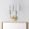 Ferrara 2 Light 5.75" Wall Sconce - SCN4069 - Gold - Safavieh - 2 of 4