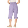 Woman Within Convertible Length Cargo Bermuda/Short - 3 of 4
