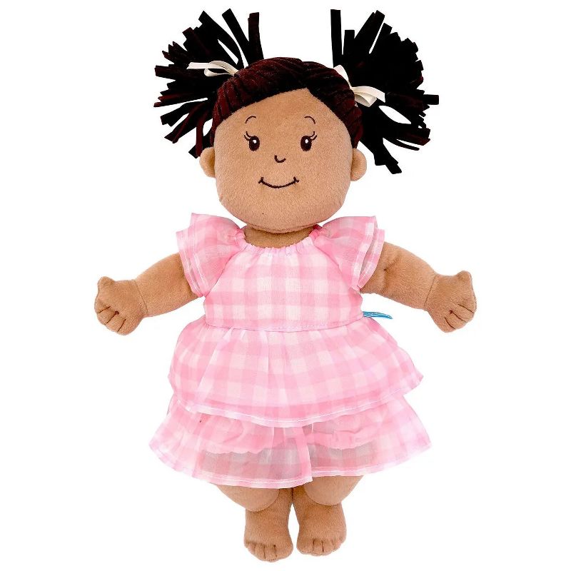 Manhattan Toy Baby Stella Pretty in Pink Baby Doll Dress for 15" Baby Dolls, 2 of 3