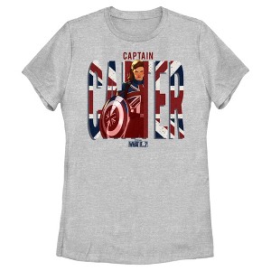 Girl's Marvel What if…? Captain Carter T-Shirt - 1 of 4
