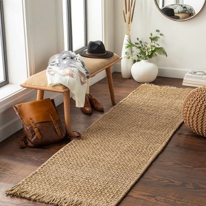 Hauteloom Hovland Jute Living Room, Bedroom Area Rug - Traditional, Transitional - High Pile - 1 of 4