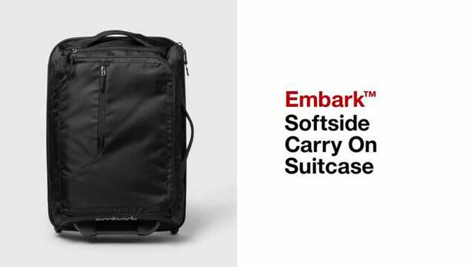 Softside Carry On Suitcase - Embark™, 2 of 10, play video
