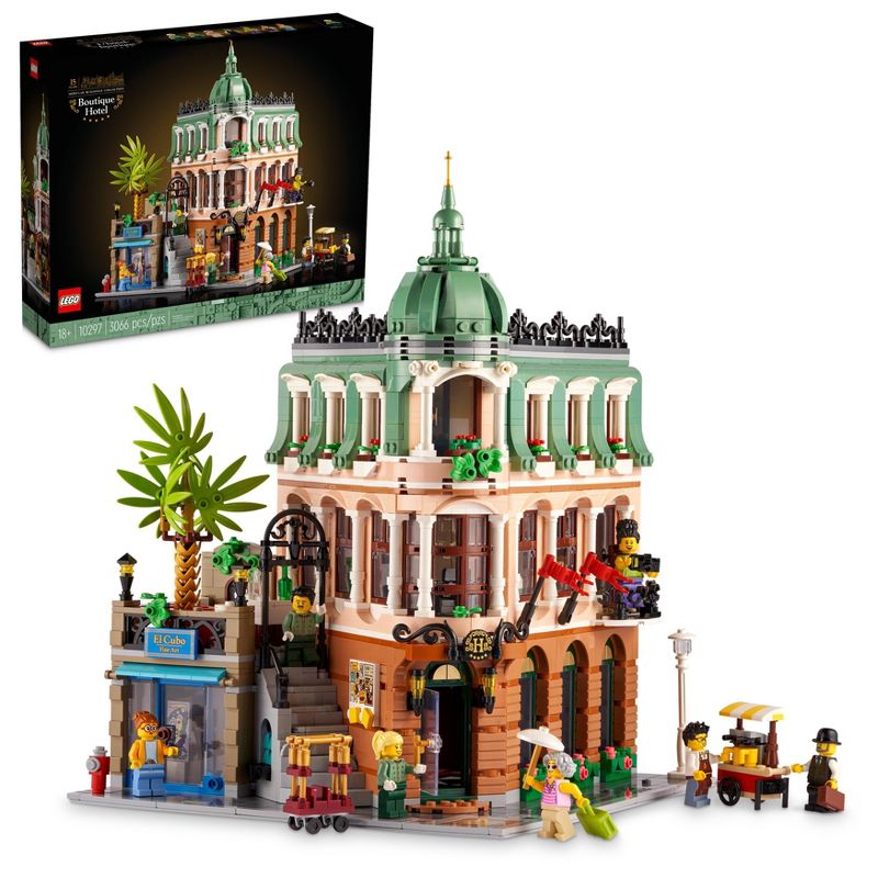 LEGO Icons Boutique Hotel Building Set 10297, 1 of 8