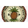 Earth Rugs Pineapple Printed Round Trivet 10"x10" Heat-Resistant Kitchen Accessory - 2 of 3