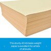 Sax Manila Drawing Paper, 40 lb, 12 x 18 Inches, Pack of 500 - 4 of 4