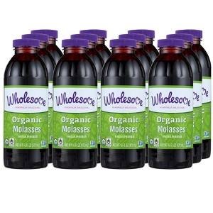Wholesome Organic Unsulphured Molasses - Case of 12/16 oz - 1 of 4