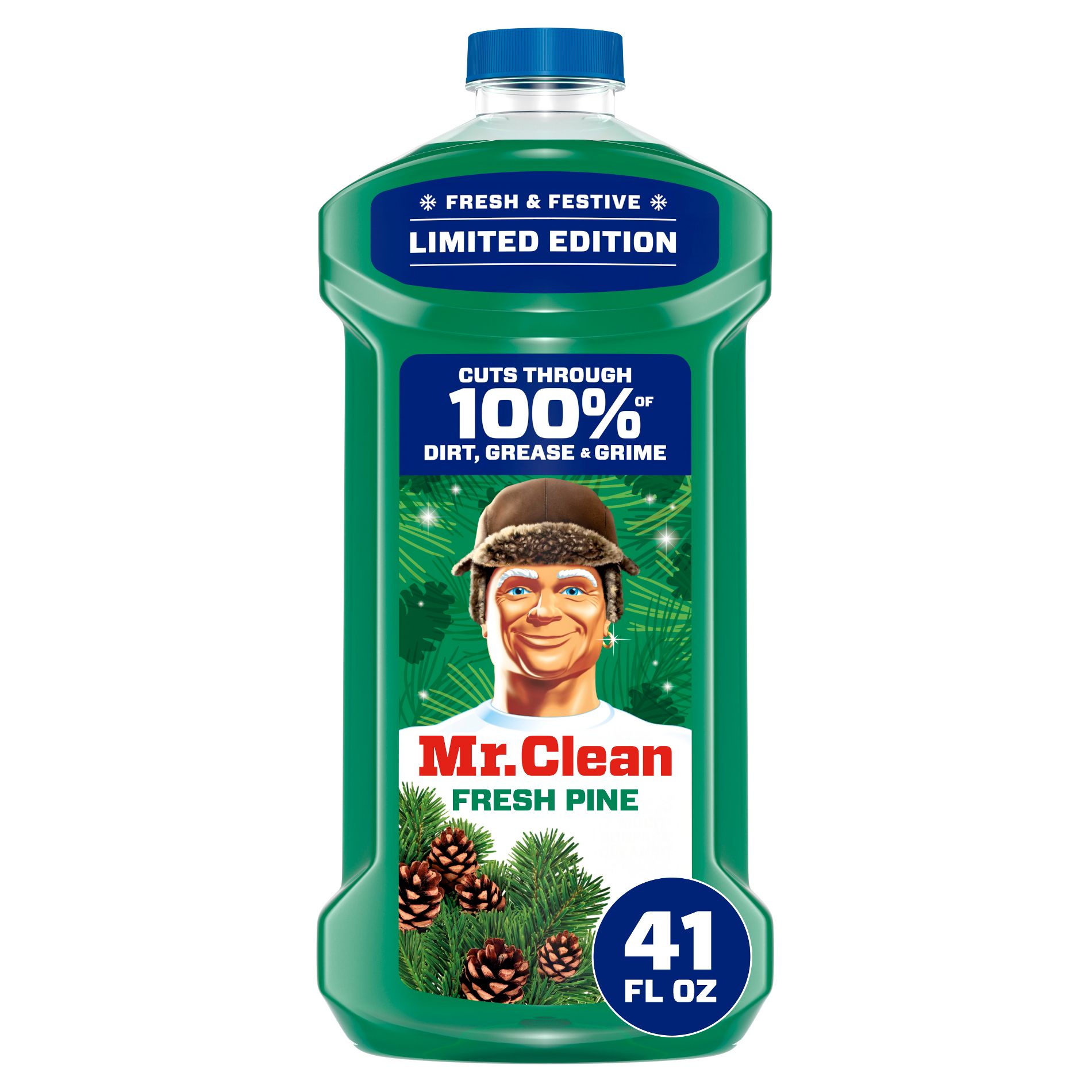 Mr. Clean Fresh Pine Multi Surface-Cleaner Liquid - 41 fl oz