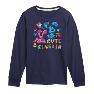Boys' - Blue's Clues & You! - Cute & Clued In Long Sleeve Graphic T-Shirt - 1 of 3