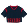 NFL Houston Texans Women's Short Sleeve Fashion Crop Jersey - 2 of 3