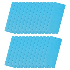 Unique Bargains DIY Laser Printing Office Engraving Blank Metal Card 25 Pcs - 1 of 4