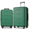 2 PCS Expanable Luggage Set, Hardside Spinner Suitcase with TSA Lock-ModernLuxe - 2 of 4