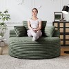 Hrinhom 50"W Sponge Single Sofa,Modern Corduroy Sleeper Chair,No Assembly - 4 of 4