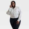 Women's Active Comfort Full Zip Sweatshirt - All In Motion™ - 3 of 3