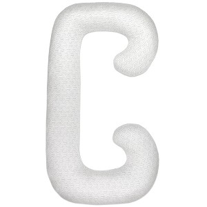 Imaginarium Body Pillow with Cooling Cover: Curved Universal Sleeper, Knitted Polyester & Polyethylene, Medium Fill Density, Machine Washable - 1 of 4