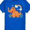 Boys' - Sesame Street - Scribble Snuffleupagus Short Sleeve Graphic T-Shirt - 2 of 4