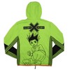 Hunter X Hunter Gon Freecss Long Sleeve Black & Green Contrast Hoodie - 2 of 4